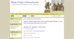 Desktop Screenshot of mahindutemple.org